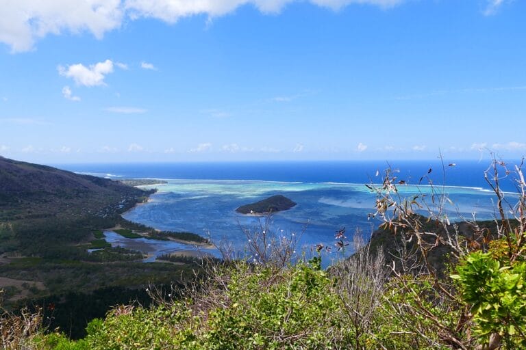 Unterwasser Wasserfall