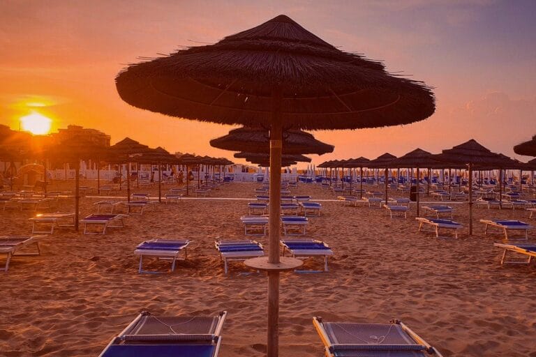 Rimini Strand Rimini Strand