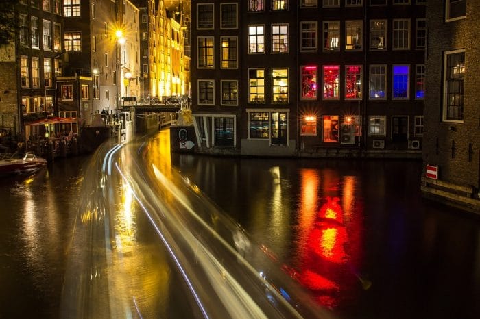 Nachtleben von Amsterdam