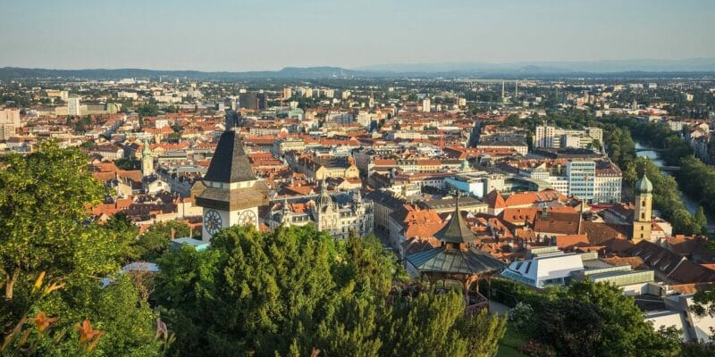 Stadt Aussicht von oben Stadt Aussicht von oben