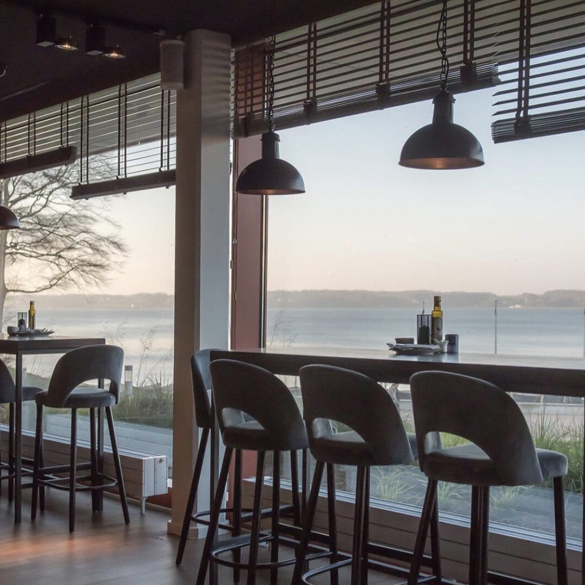 Restaurant mit Ausblick