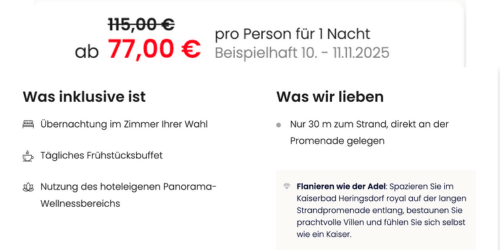 Strandhotel Heringsdorf Angebot Strandhotel Heringsdorf Angebot