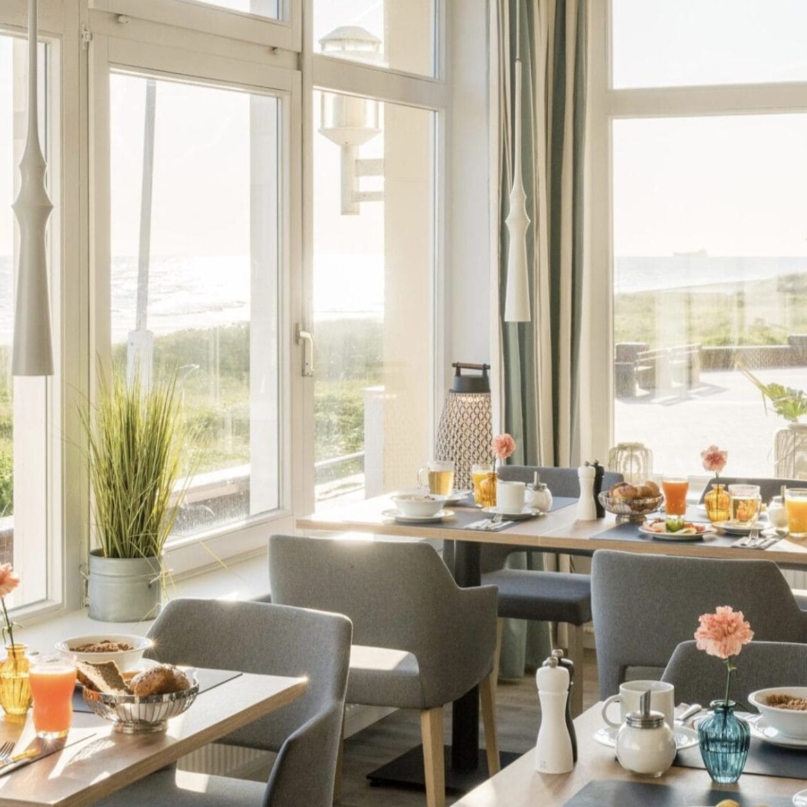 Frühstücken im Strandhotel Gerken