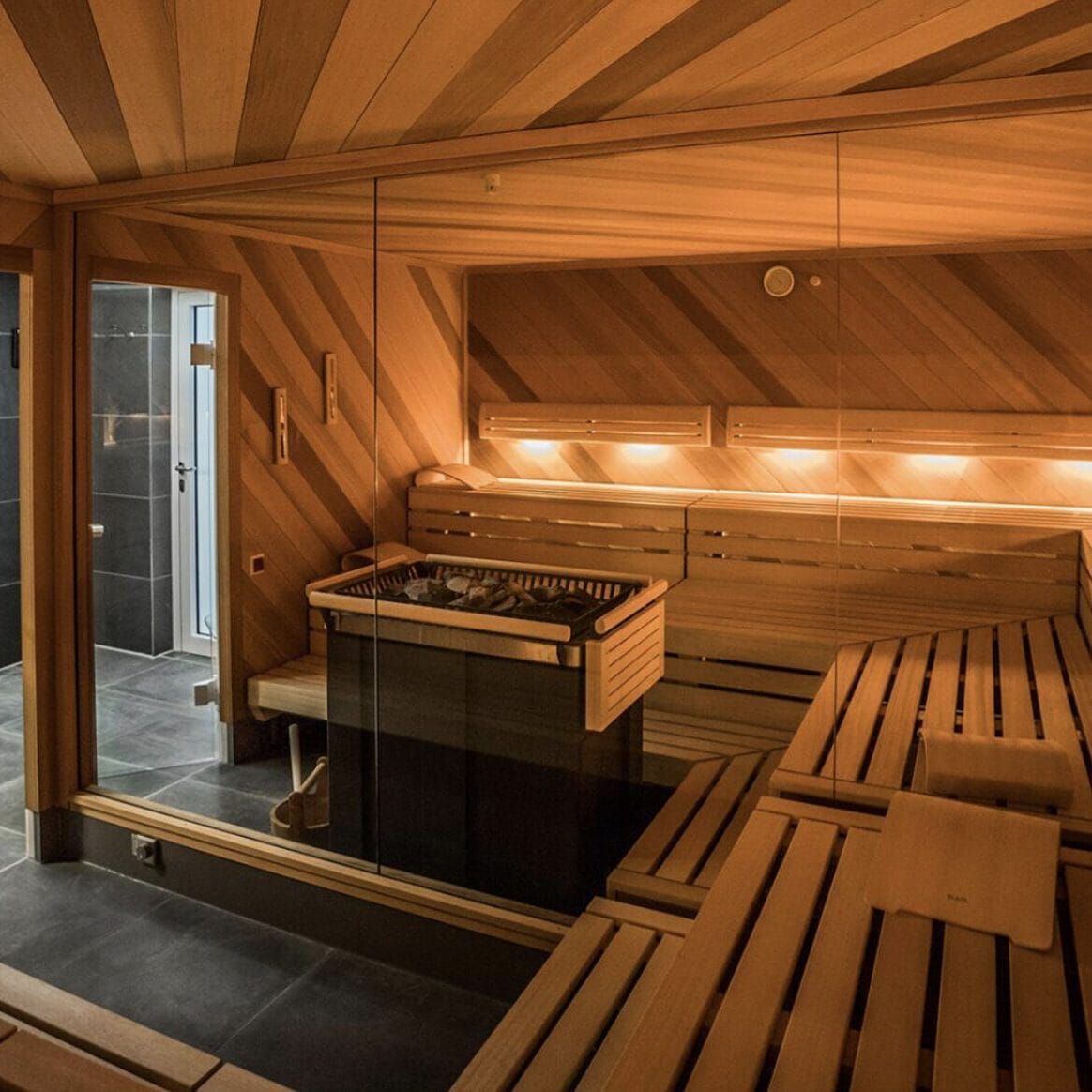Sauna im Hotel