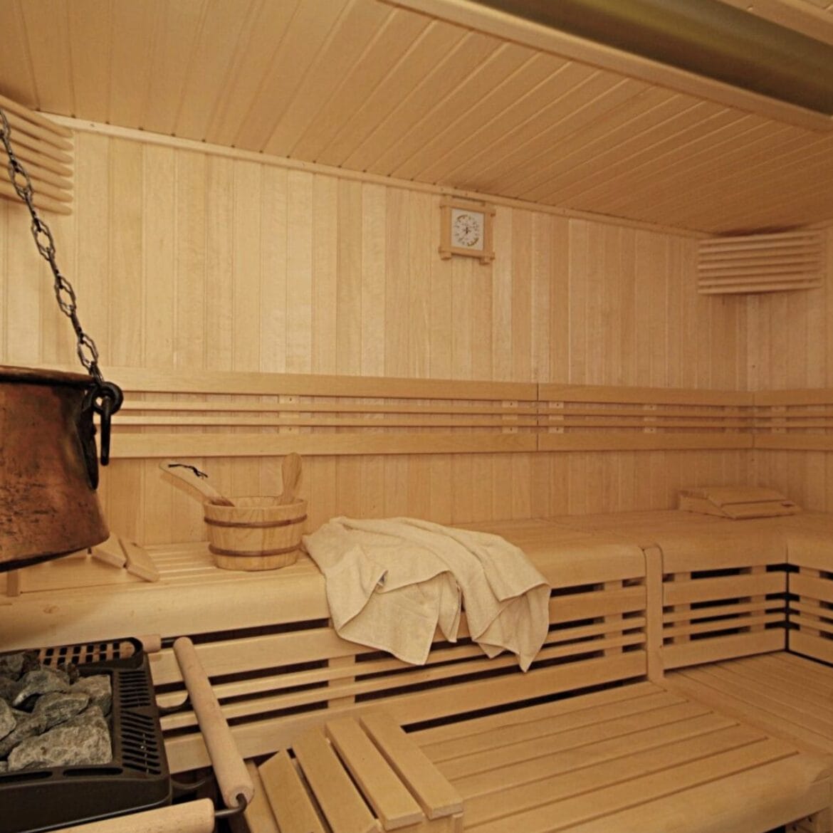 Sauna im Hotel