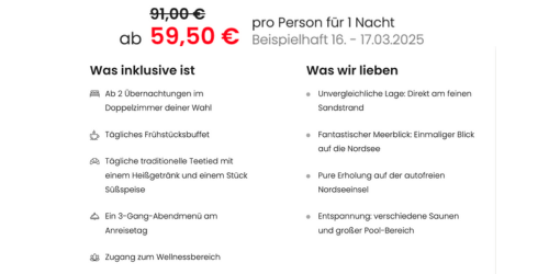 Strandhotel Gerken Angebot Strandhotel Gerken Angebot