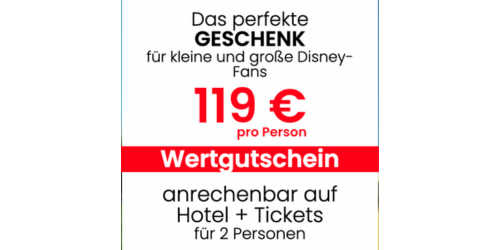 Disneyland Paris Gutschein Angebot mit Hotel Disneyland Paris Gutschein Angebot mit Hotel