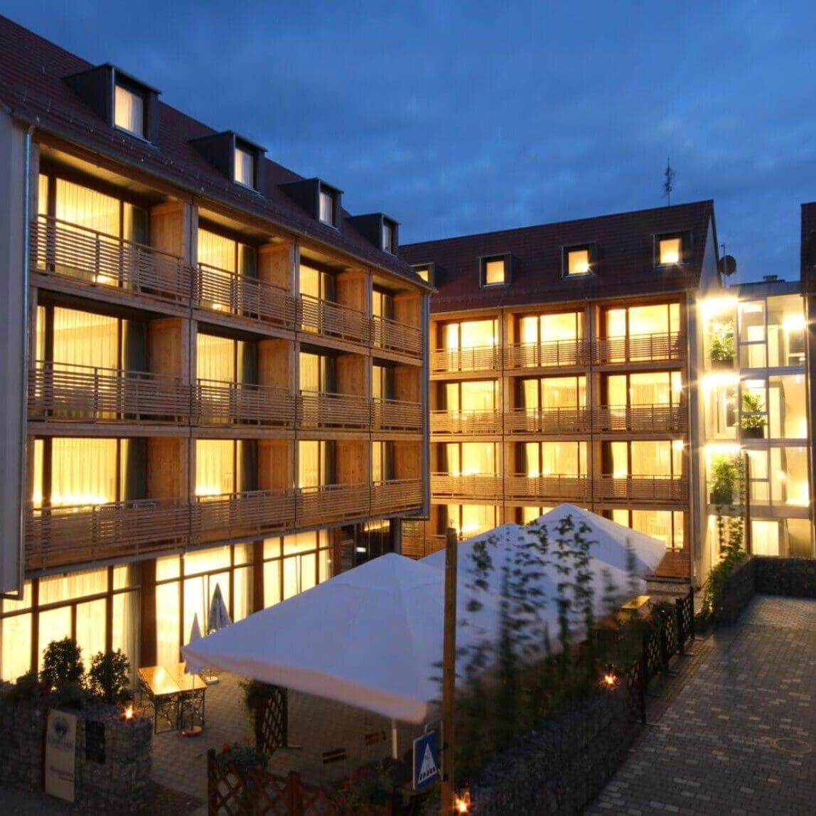 Außenbereich des BEST WESTERN PLUS BierKulturHotel Schwanen