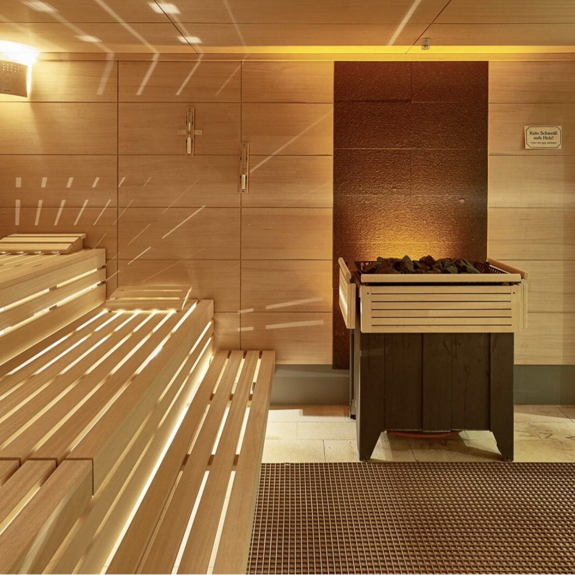Sauna im Hotel