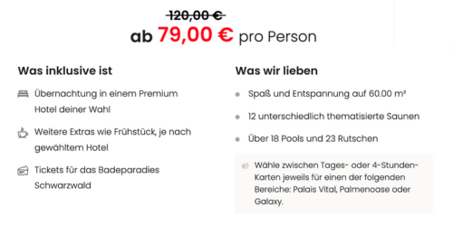 Badeparadies Schwarzwald Angebote