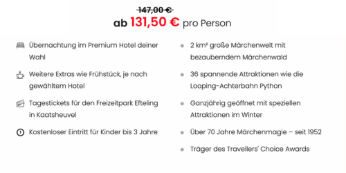 Efteling Park Angebote