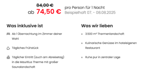 Mauritius Hotel mit Hotel und Eintritt