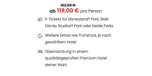 Disneyland-Paris-Angebote Disneyland-Paris-Angebote