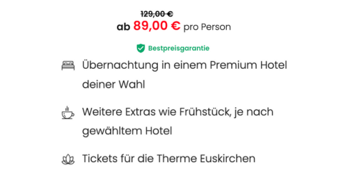 Therme Euskirchen Angebot mit Übernachtung Therme Euskirchen Angebot mit Übernachtung