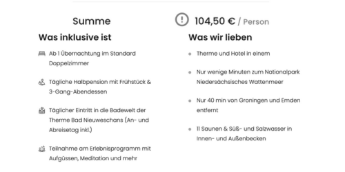 Thermen Bad Nieuweschans Angebote
