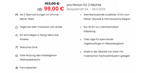 Romantisches Hotel Menzhausen Angebote